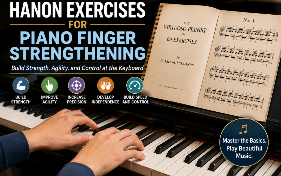 Hanon Exercises for Piano Finger Strengthening: A Beginner’s Guide