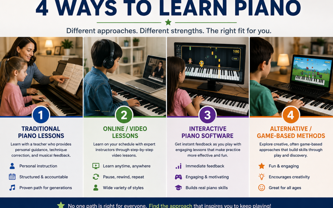 ways to learn piano