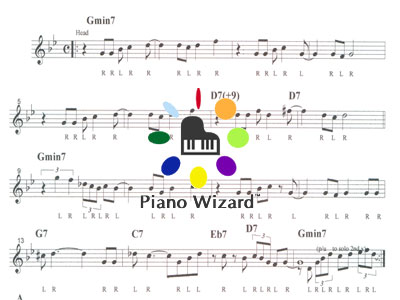 Piano Wizard Song Transcriptions