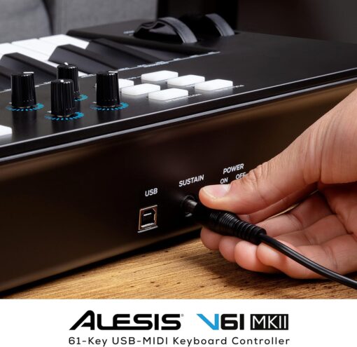 Alesis V61 MKII – USB MIDI Keyboard Controller - Image 4