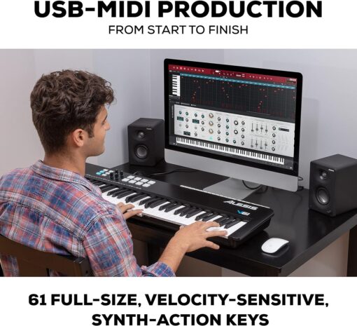 Alesis V61 MKII – USB MIDI Keyboard Controller - Image 2