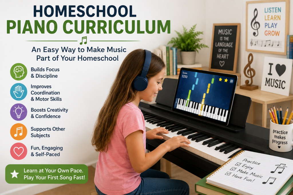 Homeschool Piano Curriculum Adventure