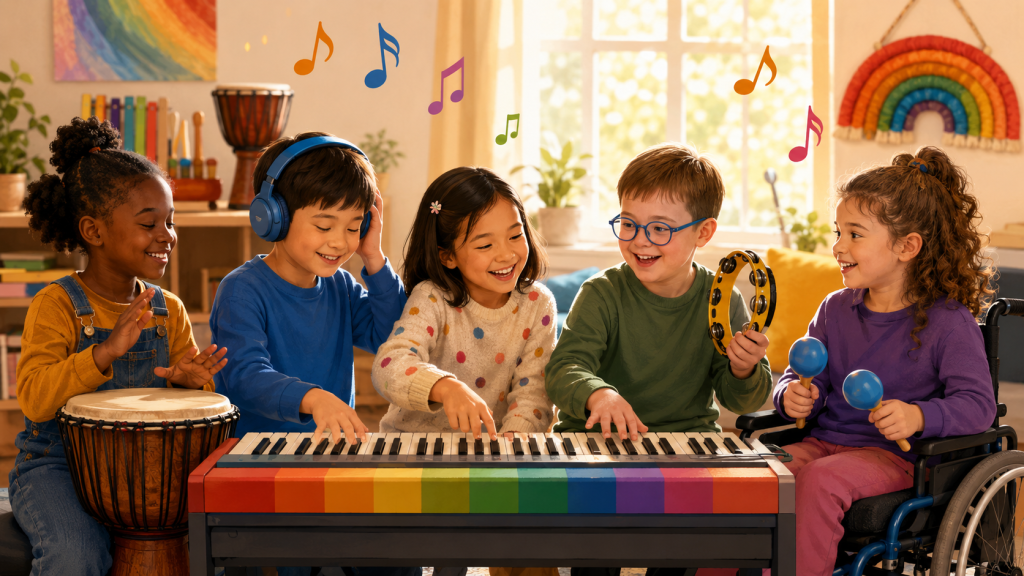 Benefits of Music for Children with Special Needs