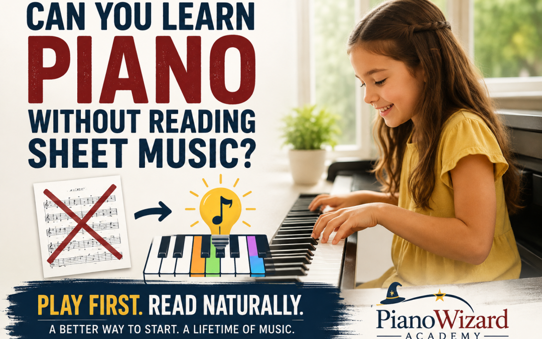 learn piano without reading sheet musi