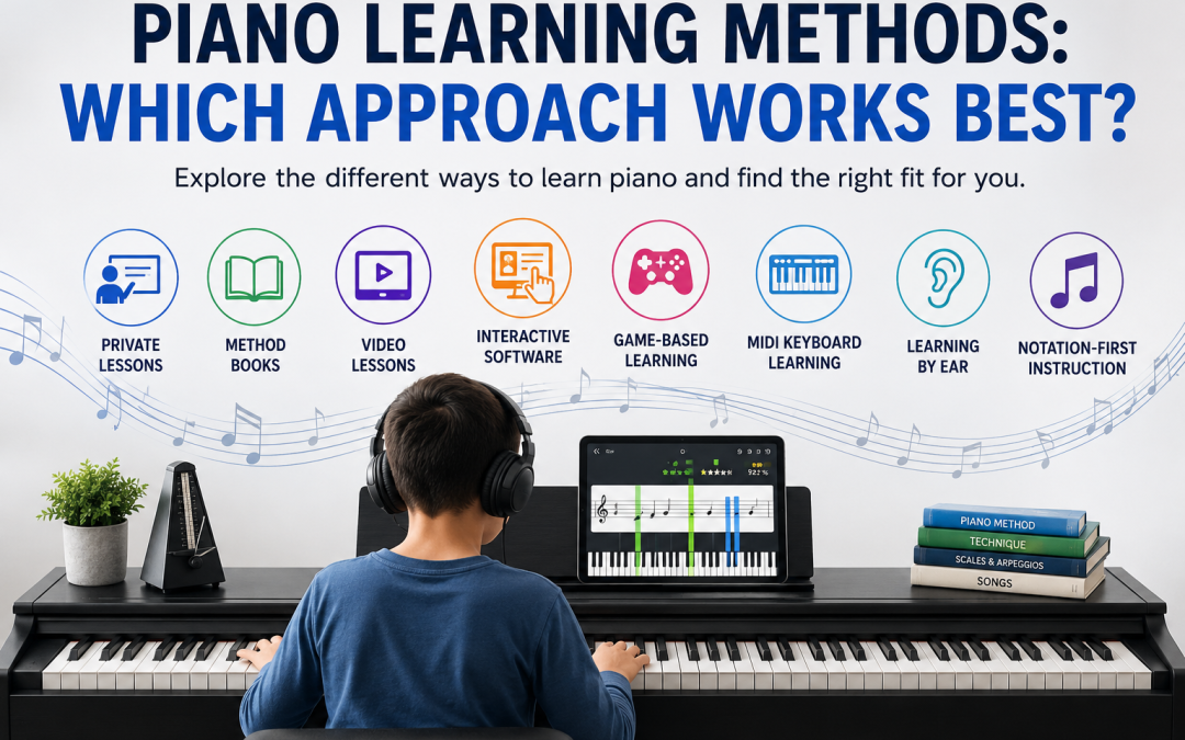 piano learning methods for beginners